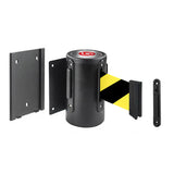 Removable WallMaster 300: 10ft Steel Wall Mounted Retractable Belt Barrier