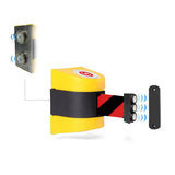Magnetic WallPro 450: 20-30ft Wall Mounted Retractable Belt Barrier