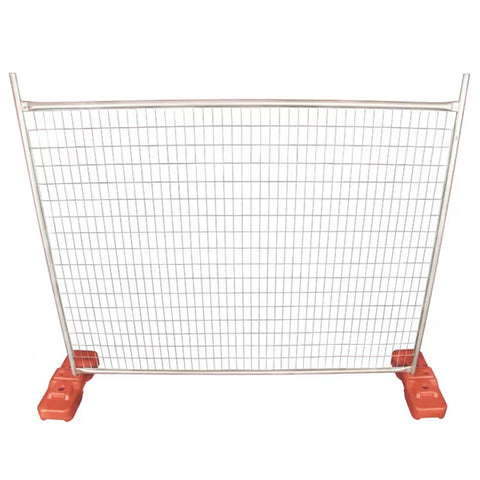 Anti Rust Galvanized Construction Barrier , Low Carbon Steel Temporary Fence Panels