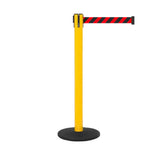 SafetyPro 250: 11-13ft Premium Safety Retractable Belt Barrier (Yellow)