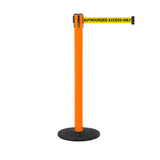 SafetyPro 250: 11-13ft Premium Safety Retractable Belt Barrier (Orange)