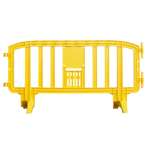 6.5ft Movit Plastic Barricade - Yellow