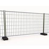 Flexible Construction Fence Panels , Galvanized Security Fencing With ISO 9001 certification