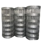 Hot Dipped Galvanized Woven Wire Fence With Square Deal Knot Weather resistant
