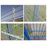 50x200mm 656 868 Double Wire Fence With Attractive Appearance High Rigidity