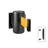 CCD Series: 7.5-10ft Steel Wall Mounted Retractable Belt Barrier
