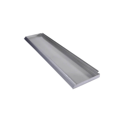 Flat Metal Shelf - 49.5in x 9in