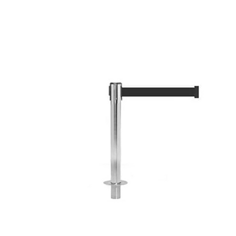 QueuePro 250 Mini Removable: 13ft Gallery Mini Retractable Belt Barrier (Polished Stainless)