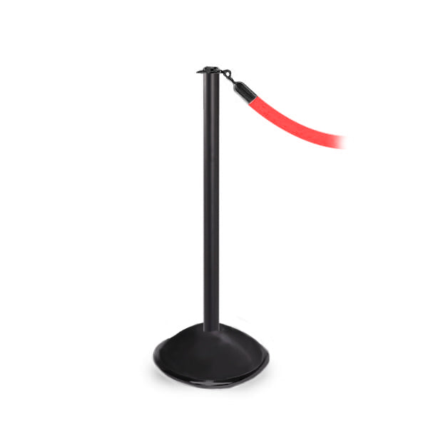 RopeMaster: Economy Flat Top Rope Stanchion With Dome Base