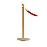 RopeMaster: Premium Ball Top Rope Stanchion With Profile Base