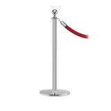 RopeMaster: Premium Ball Top Rope Stanchion With Profile Base