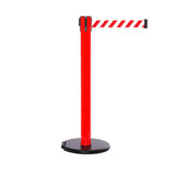 RollerSafety 300: 16ft Easy Deployment Retractable Belt Barrier (Red)