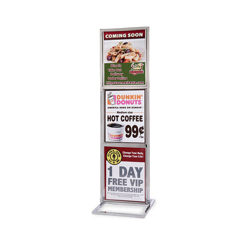 Triple Frame Poster Stand 22 x 28