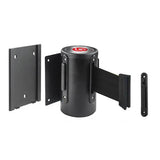 Removable WallMaster 400: 15ft Steel Wall Mounted Retractable Belt Barrier