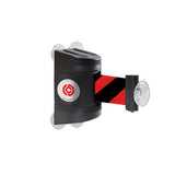WallPro 300 Suction Cup: 7.5-10ft Wall Mounted Retractable Belt Barrier