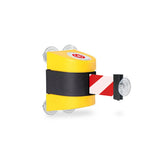 WallPro 450 Suction Cup: 20-30ft Wall Mounted Retractable Belt Barrier