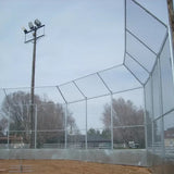 Baseball Field Use PVC Coated Chain Link Fence , Hot Dipped Galvanized Chain Link Fence