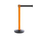 SafetyPro 300: 16ft Premium Safety Retractable Belt Barrier (Orange)