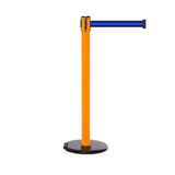 RollerSafety 250: 11-13ft Easy Deployment Retractable Belt Barrier (Orange)