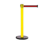 RollerSafety 300: 16ft Easy Deployment Retractable Belt Barrier (Yellow)