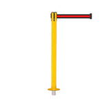 SafetyPro 300 Removeable: 16ft Premium Safety Retractable Belt Barrier (Yellow)