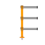 SafetyPro 250 Removeable Triple: 11-13ft Premium Safety Retractable Belt Barrier (Orange)