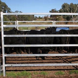115mm X 42mm X 2.0mm Bull Rail Corral Panel Fence Of Low Carbon Steel