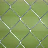 Carbon Steel Cyclone Wire Fence , Blue Coated Diamond Mesh Fence Eco Friendly