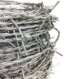 Durable PVC Coated Barbed Wire , Bob Wire Fence Anti Corrosion Easy Maintenance