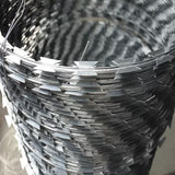 Anti Rust Concertina Wire Fence Hot Dipped Galvanized Surface Treatment