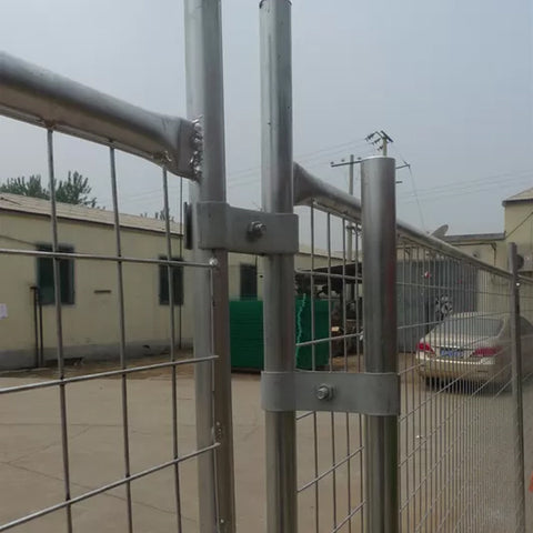Convenient Installation Temporary Security Fencing Low Carbon Steel Material