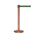 QueuePro 250: 11-13ft Antique Copper Luxury Retractable Belt Barrier