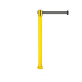 SafetyPro 250 Fixed: 11-13ft Premium Safety Retractable Belt Barrier (Yellow)