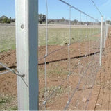 Low Carbon Steel Hog Wire Fence Panels , 8 Ft Field Fence Wiht 1''-4'' Aperture
