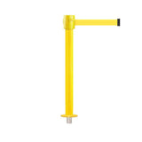 SafetyPro 335 Removeable: 20-35ft Premium Safety Retractable Belt Barrier (Yellow)