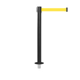 QueuePro 300 Removable: 16ft Premium Retractable Belt Barrier (Black)