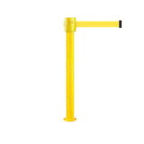 SafetyPro 335 Fixed: 20-35ft Premium Safety Retractable Belt Barrier (Yellow)