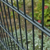 1.8mx2.5m Double Wire Fence With Powder Coated Surface Convenient Installation