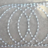 Aging Resistance Razor Wire Fence With ISO9001 Certification Easily Assembled