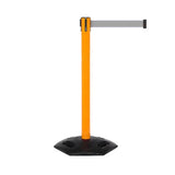 WeatherMaster 250: 11-13ft Outdoor Safety Retractable Belt Barrier (Orange)