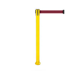 SafetyPro 250 Fixed: 11-13ft Premium Safety Retractable Belt Barrier (Yellow)