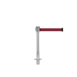 QueuePro 250 Mini Removable: 11ft Gallery Mini Retractable Belt Barrier (Satin Stainless)