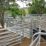 Horse 6 Bars Galvanized 30*60mm Corral Panel Fence