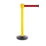SafetyPro 335: 20-35ft Premium Safety Retractable Belt Barrier (Yellow)