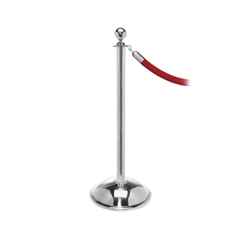 RopeMaster: Premium Ball Top Rope Stanchion With Dome Base