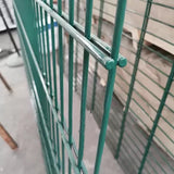 1.8mx2.5m Double Wire Fence With Powder Coated Surface Convenient Installation