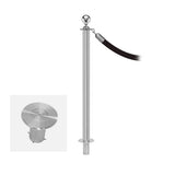 Elegance Removeable: Premium Ball Top Rope Stanchion