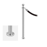 Elegance Fixed: Premium Ball Top Rope Stanchion