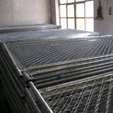 60x60mm Temp Chain Link Fence , Hot Dipped Galvanized Temporary Fence Bracing