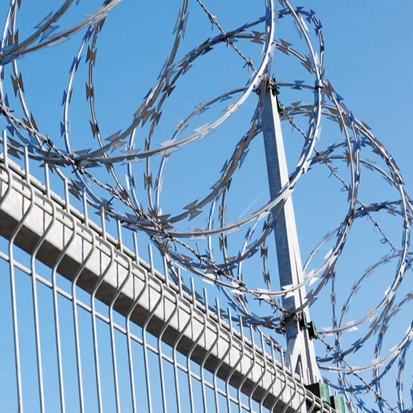 Military Razor Wire Fence High Strength Unique Appearence Convenient Installation